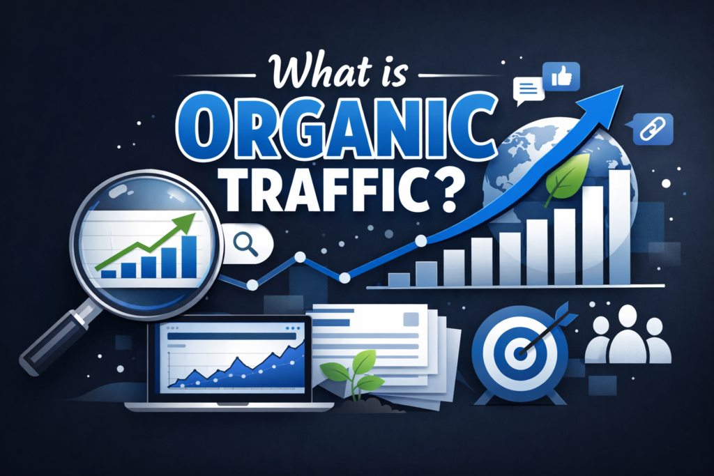 What is organic traffic