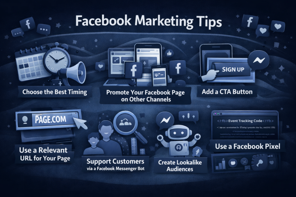 Facebook marketing tips